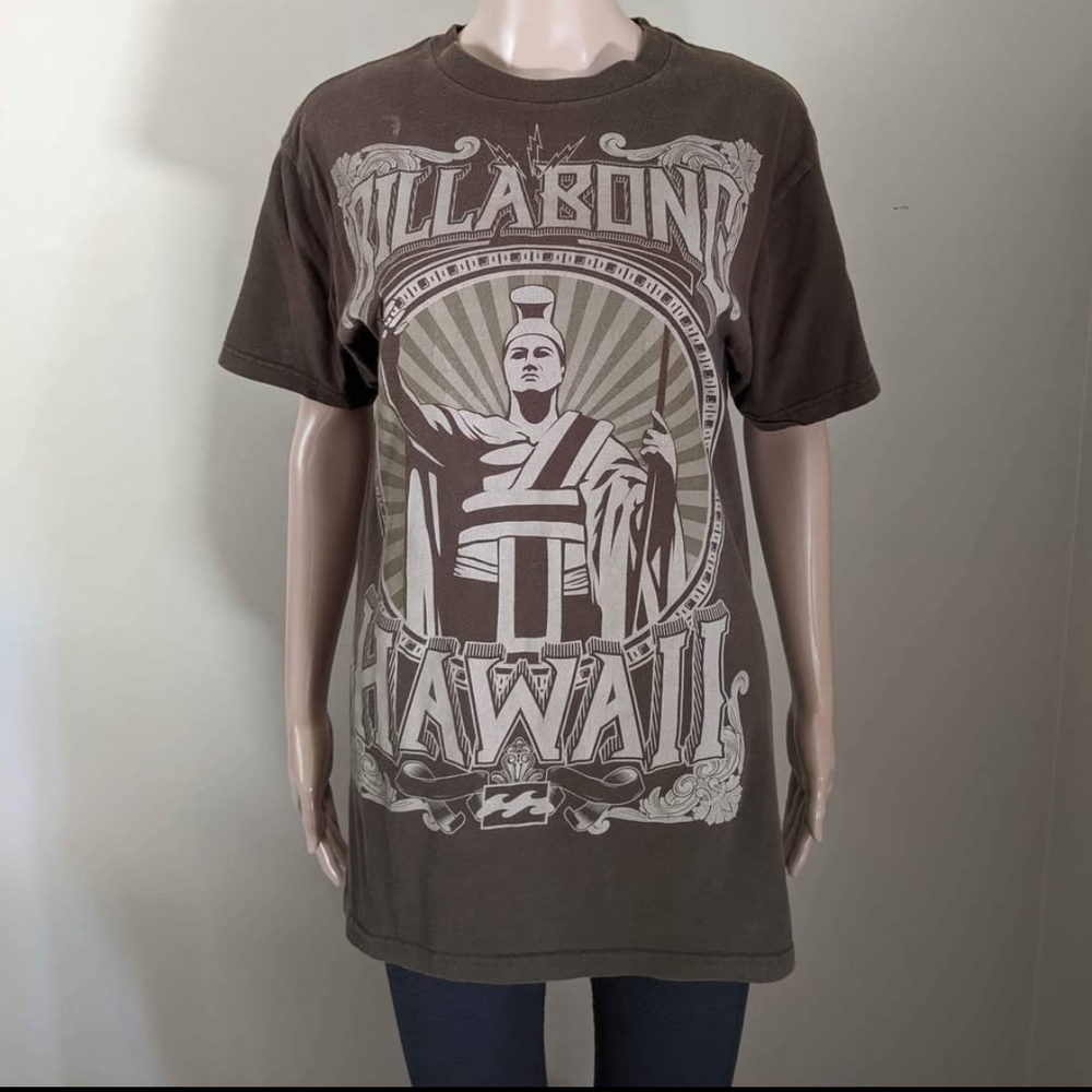 Vintage Billabong Hawaii Brown tshirt, Size Medium